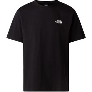 THE NORTH FACE Shirt 'NSE Globe'  zwart / wit