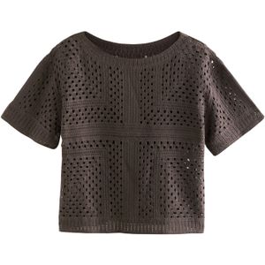 Next Trui  donkerbruin