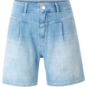 Rich & Royal - Korte Broeken - Blauw - Denim - High Waist - Loosefit