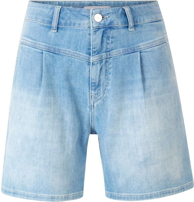 Rich & Royal - Korte Broeken - Blauw - Denim - High Waist - Loosefit