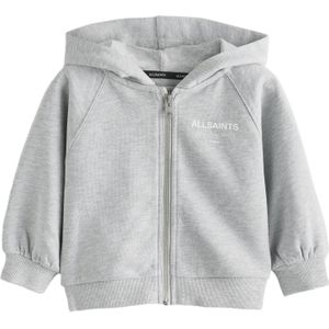 smALLSAINTS Sweatvest 'Underground'  grijs / wit