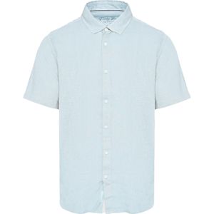 Funky Buddha Overhemd  pastelblauw