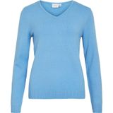 VILA Trui 'VIRil'  hemelsblauw