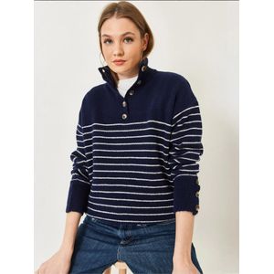 Bianco Lucci Trui  donkerblauw / wit