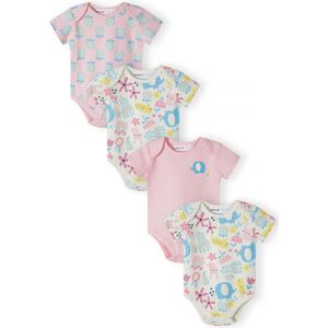 MINOTI Rompertje/body  gemengde kleuren / pink