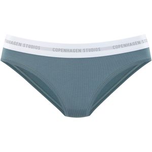 Copenhagen Studios - Bikinibroekje - Teal - Met Elastische Logoband