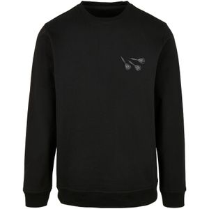 F4NT4STIC Sweatshirt  grijs / zwart / wit