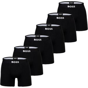 BOSS Boxershorts  zwart / wit