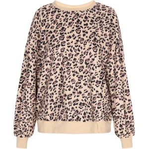 faina Sweatshirt  beige / mauve / zwart