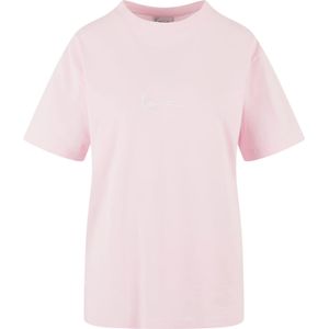 Karl Kani Shirt 'Signature'  pastelroze / rood