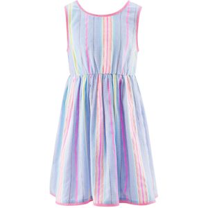 happy girls - Mini-jurk - Lichtblauw - Regular Fit - Korte Mouwen - Knielang