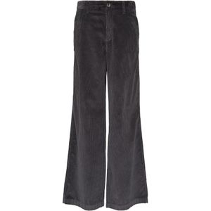 Ribbroeken - Effen - Corduroy - High Waist - Wide Leg
