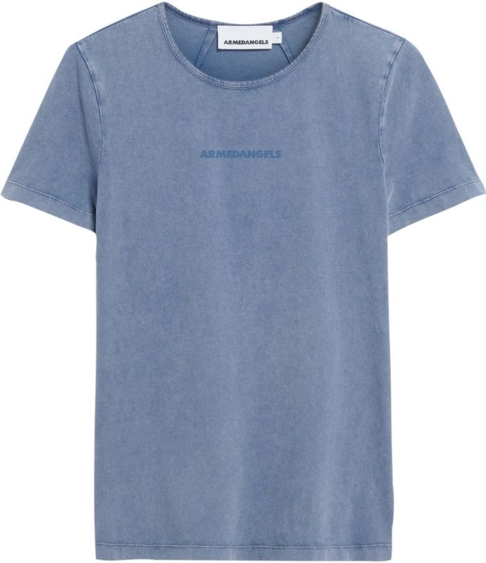 ARMEDANGELS - Ebaanora - T-shirt - Grijs - 100% Katoen