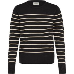 Oxmo Trui 'Fkeana'  beige / zwart