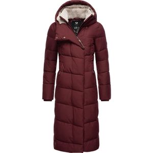 Ragwear Wintermantel 'Pavla'  wijnrood / wit