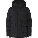 PIECES - Norma - Gewatteerde Jas - Zwart - Warm Gevoerd