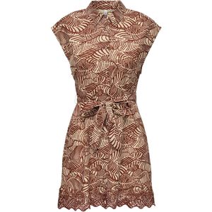 ONLY - ONLLOU LIFE EMB SHIRT DRESS PTM - Dames - Mini Jurk