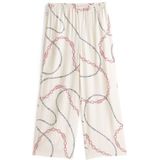 TOMMY HILFIGER - Broek - Ecru - Wide Leg - Mid Waist