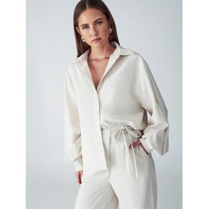 Willa Blouse 'Lagoon'  taupe