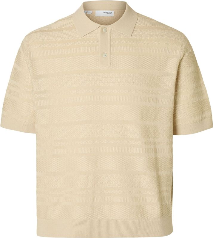 SELECTED HOMME - Foam - Poloshirt - Effen - Katoen