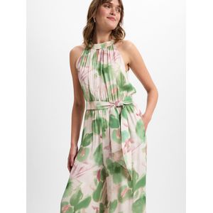 MORE & MORE Jumpsuit  groen / pink / rosa