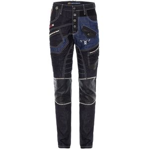 CIPO & BAXX Jeans 'DENIM'  donkerblauw