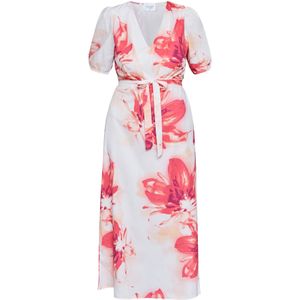 SISTERS POINT Jurk 'GELEA'  grijs / lila / rood