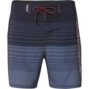 KOROSHI Zwemshorts  marine / basaltgrijs / koraal / wit