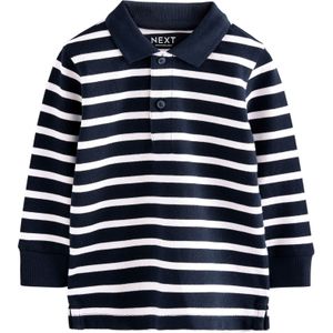 Next Shirt  blauw / wit