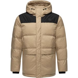 Ragwear Winterjas 'Mikkesh'  taupe / zwart