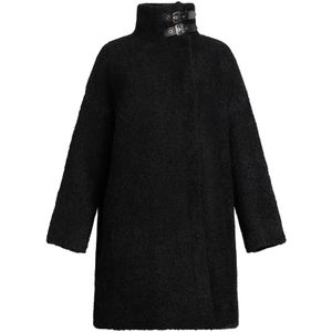 Liu Jo Gebreide mantel  zwart