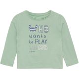 s.Oliver Shirt  navy / mintgroen