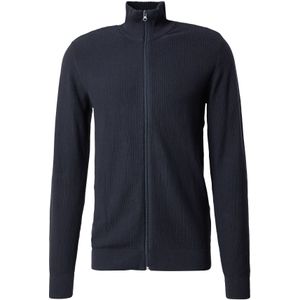 BLEND Gebreid vest  zwart