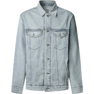 Pepe Jeans Tussenjas  lichtblauw / zwart