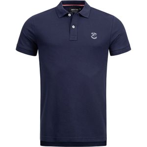 INDICODE JEANS Shirt ' Wadim '  donkerblauw / wit