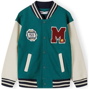 MINOTI Sweatvest  donkergroen / bloedrood / zwart / wit