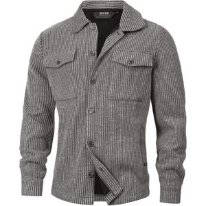 INDICODE JEANS Overhemd 'Wheel'  grijs