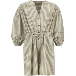 Barbour Jumpsuit 'Bobby'  olijfgroen / wit