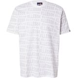 T-shirt met labelprints, model 'DISTORTA'