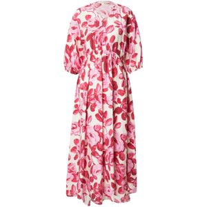 MSCH COPENHAGEN - Edrina - Jurk - Pitaja Roze / Rood / Wit - 7/8 Lengte