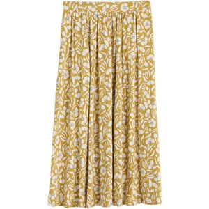 Seasalt Cornwall Rok 'Ready Sail'  geel / wit