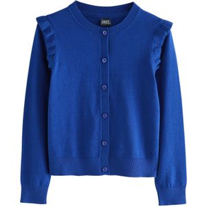 Next - Gebreid Vest - Blauw