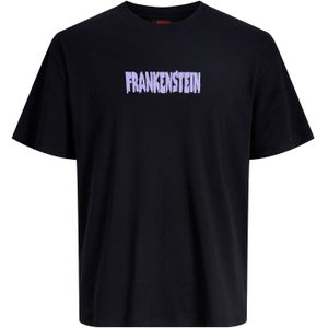 JACK & JONES Shirt  lavendel / zwart / wit