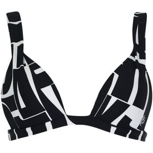 OLYMPIA Bikinitop  zwart / wit