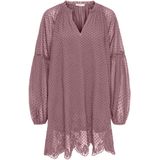 JDY - Korte Jurk - V-Hals - Lange Mouwen - Loose Fit