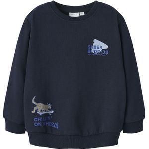Name It - NMMORLING LS NREG SWEAT - Sweatshirt - Navy Blazer
