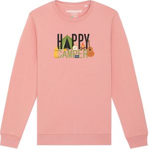 Watapparel Sweatshirt ' Happy Camper '  gemengde kleuren / rosa