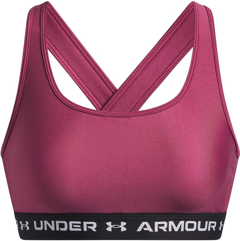 Under Armour - Mid Crossback - Sportbeha - Sneldrogend - Vochtafvoerend - Verbeterde Ondersteuning