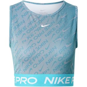 NIKE Sporttop  blauw / hemelsblauw / wit