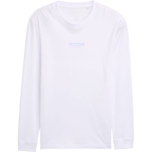 TOM TAILOR DENIM Shirt  blauw / wit